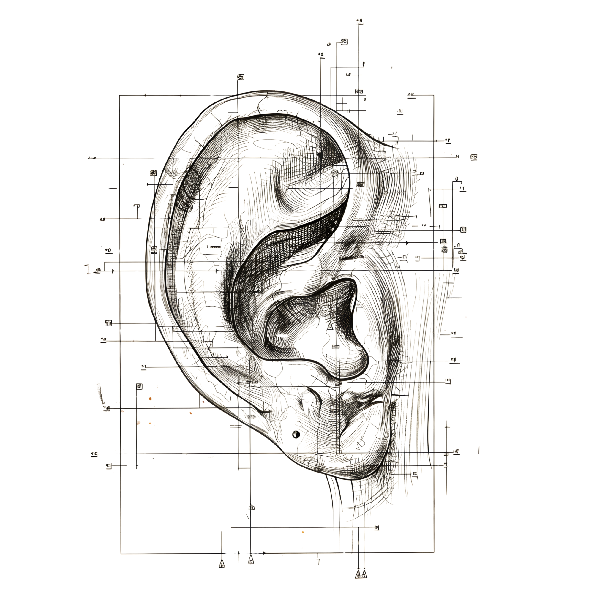 image oreille auriculotherapie